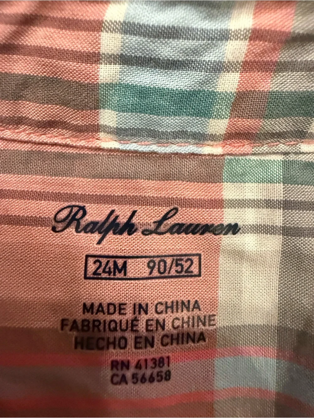 Ralph Lauren Toddler Button-Down Shirt